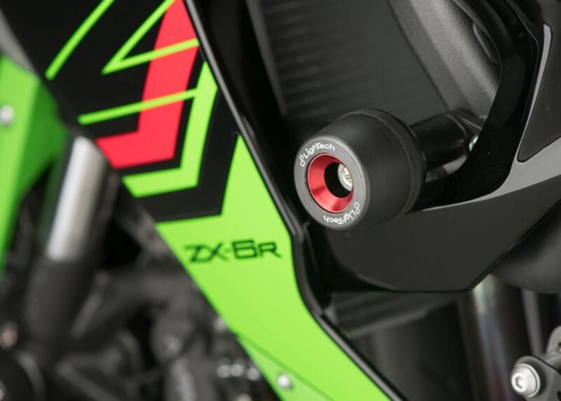 Shock-Absorbing Frame Sliders Kit Nero